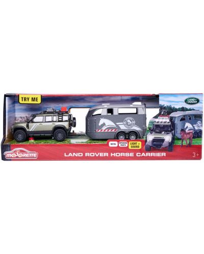 Jucărie Majorette - Land Rover purtător de cai - 5