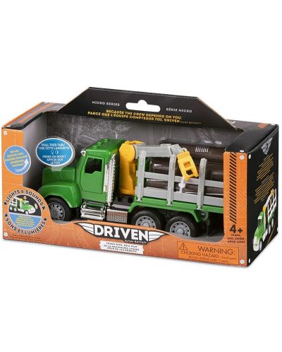 Jucarie pentru copii Battat Driven - Mini-camion pentru transport de lemne - 3