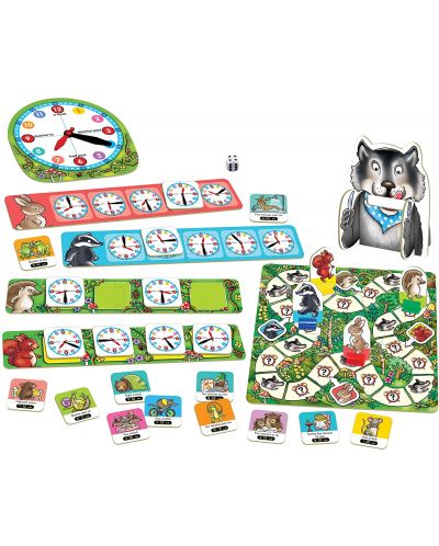 Orchard Toys Joc educativ pentru copii - Cat este ceasul, d-le Lup - 2