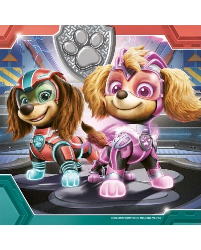 Puzzle pentru copii  Ravensburger 3 x 49 piese - Paw Patrol:Super film - 4