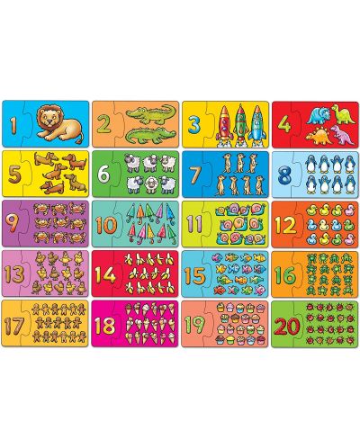 Joc educativ pentru copii Orchard Toys - Potriveste si numara - 2
