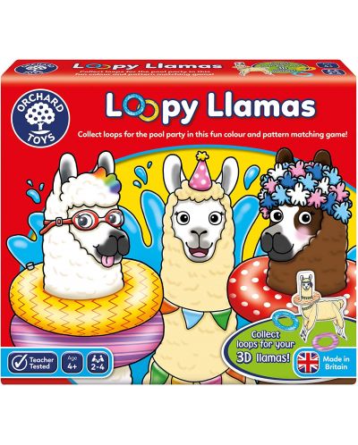 Joc educativ pentru copii Orchard Toys - Loopy Llamas - 1