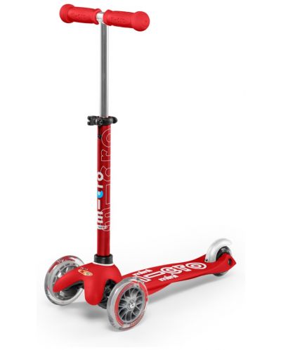 Scooter pentru copii 3 în 1 Micro - Mini Deluxe, Red - 3