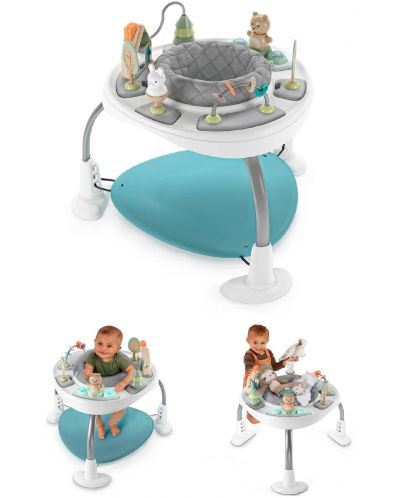 KIDS II 12903 Spring & Sprout™ 2-in-1 Activity Jumper & Table - First For - 2