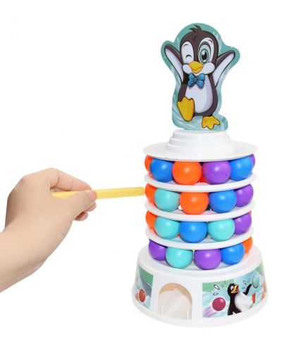 Joc de echilibru pentru copii Kingso - Pinguin legănător - 4