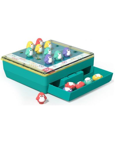 Joc pentru copil Hola Toys - Aliniați pinguinii - 2