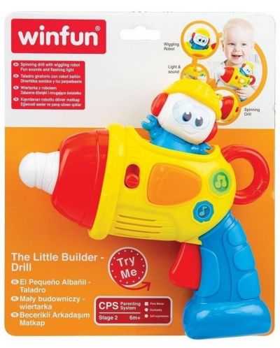 Burghiu pentru copii WinFun - - The Little Builder - 2