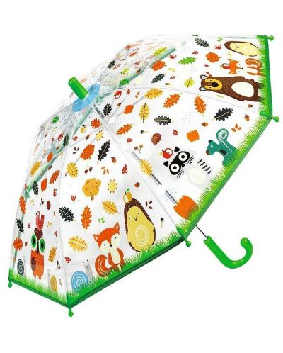 Umbrela pentru copii Djeco - Animalele pădurii - 1