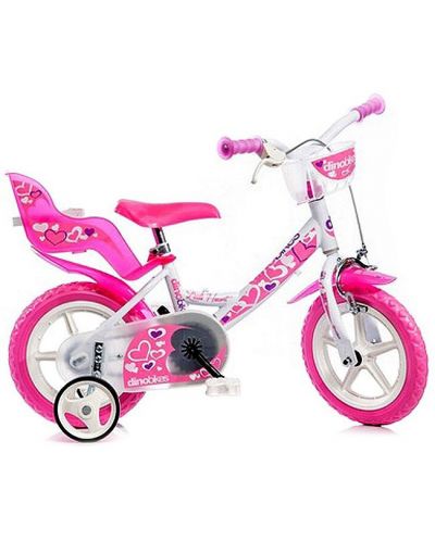 Biciclete pentru copii Dino Bikes - Little Heart, 12" - 1
