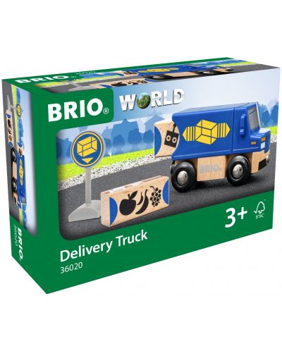 Brio World Kids Set - Camion de livrare - 1