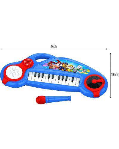 Jucărie Lexibook - Paw Patrol pian electronic cu microfon - 2