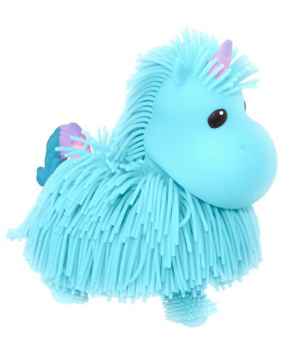 Eolo Toys Jiggly Pets - Unicorn Roschly cu sunete, albastru - 3