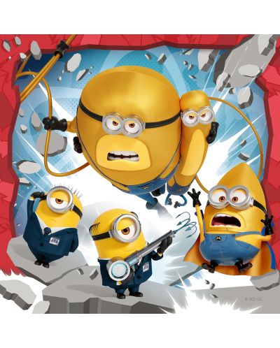 Puzzle pentru copii  Ravensburger 3 x 49 piese - Despicable me 4 - 2