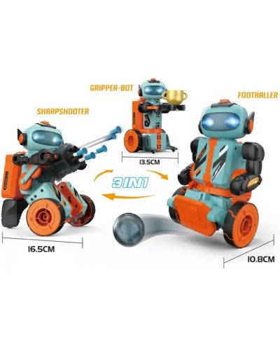 Robot pentru copii 3 în 1 Sonne - Ultron, cu programare - 4