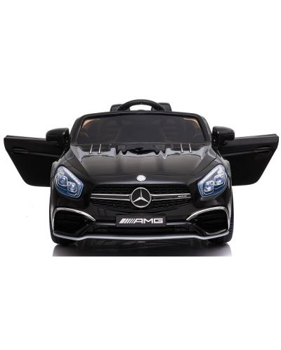 Masina cu acumulator pentru copii KikkaBoo - Mercedes Benz SL65, negru - 2