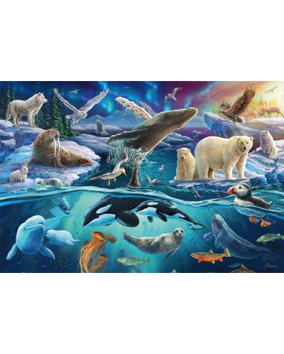 Puzzle pentru copii Schmidt din 150 de piese - Animale polare - 2