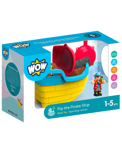 Jucarie pentru copii WOW Toys - Corabia de pirati a lui Pip - 2
