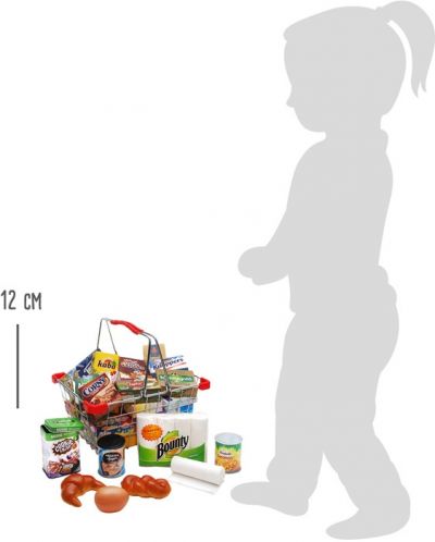 Coș de cumpărături pentru copii Picior mic - 24 x 18 x 12 cm - 6