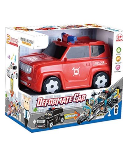 Toy Ocie - Camion de pompieri și stație de transformare - 2