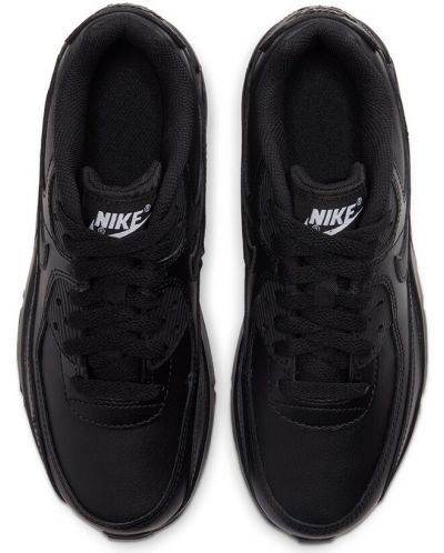 Pantofi sport pentru copii Nike - Air Max 90 LTR, negre - 4
