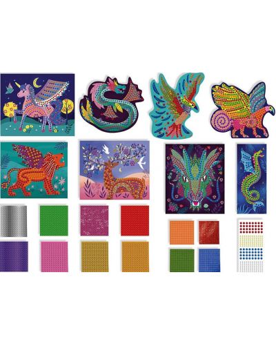 Mozaic pentru copii Janod - Animale din povesti - 2