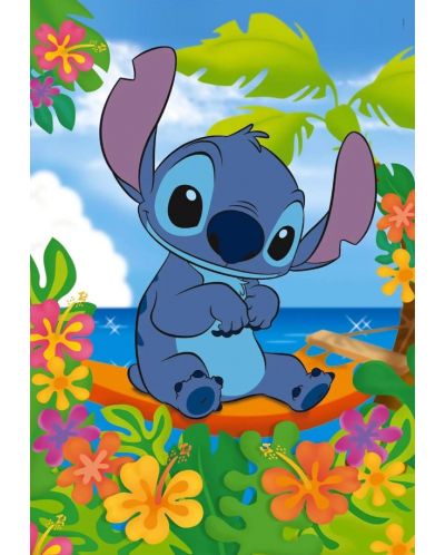 Puzzle pentru copii Clementoni din 104 piese - Stitch - 2