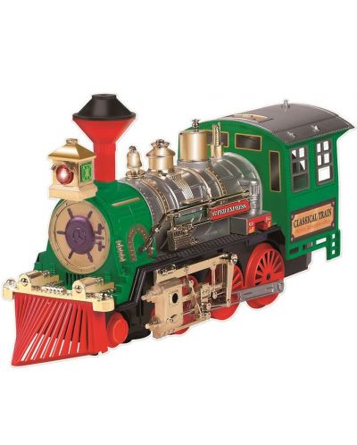 Jucarie pentru copii RS Toys - Locomotiva cu aburi, cu sunet si lumina - 2