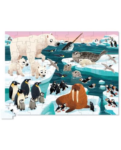 Puzzle pentru copii Crocodile Creek din 72 de părți - Animale polare - 2
