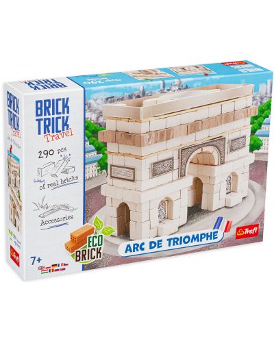 Мodel decorativ Trefl Brick Trick Travel - Arca triumfală - 1