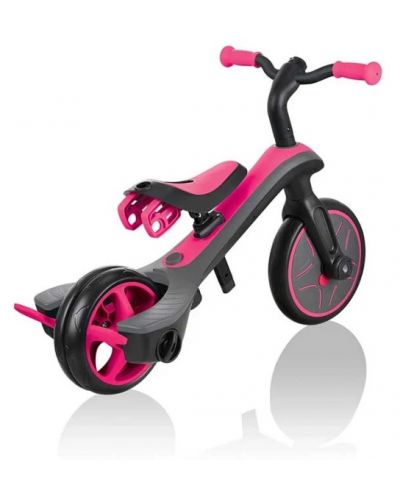 Tricicleta pentru copii 4 in 1 Globber - Trike Explorer, roz - 5