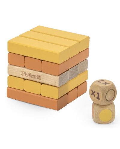 Joc pentru copii Viga Toys PolarB - Turnul Jenga cu zaruri - 3