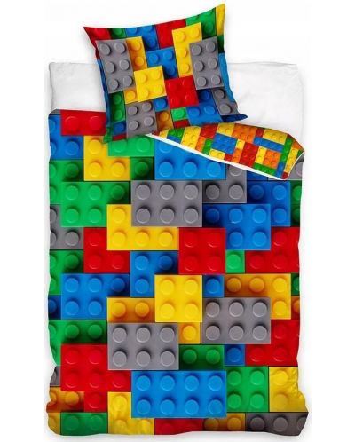 Dormitor pentru copii set de 2 piese Sonne Home -  Blocuri Lego - 1