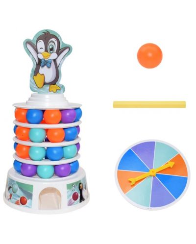 Joc de echilibru pentru copii Kingso - Pinguin legănător - 2