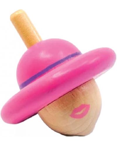 Jucărie Svoora - The Lady, pălării cu pompon din lemn Spinning Hats - 1