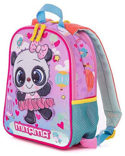 Rucsac pentru copii cu doua fete Mitama Spinny - Panda-Sirenă - 2