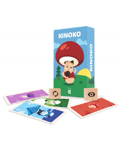 Joc de cărți pentru copii Helvetiq - Kinoko - 2