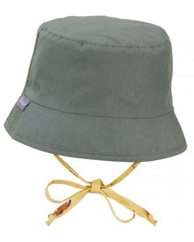 Pălărie de vară pentru copii cu protecție UV 50+ Sterntaler - Cu două fețe, 47 cm, 9-12 luni - 3