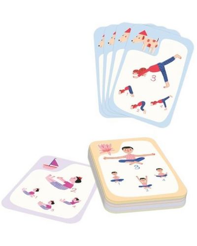 Joc pentru copii Buki Franța - Carduri de yoga - 3