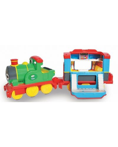 Jucarie pentru copii WOW Toys - Trenuletul lui Sam, cu locomotiva cu aburi - 4