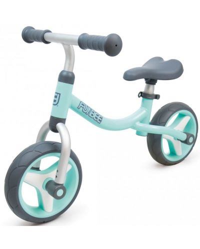 Bicicleta de balans pentru copii D'Arpeje - 8", fara pedale, albastra - 1