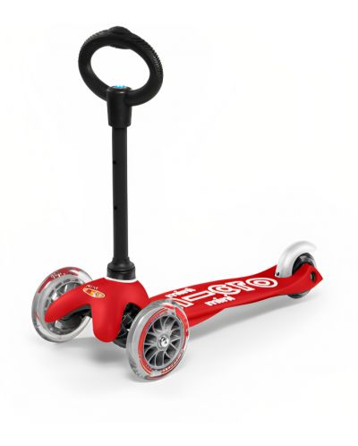 Scooter pentru copii 3 în 1 Micro - Mini Deluxe, Red - 2