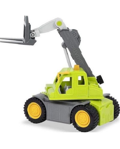 Toy Battat Driven - Mașină de ridicat telescopică, cu sunet și lumină - 4