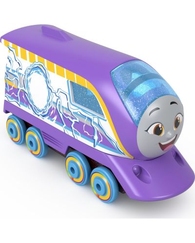 Jucărie pentru copii Fisher Price Thomas & Friends - Tren cu culoare schimbătoare, mov - 2