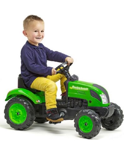 Tractor cu pedale pentru copii Falk - Verde - 2
