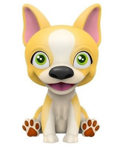 Joaca de copii Kidz World Washy Friends - Cățeluș de baie cu noroi, Boston Terrier - 3