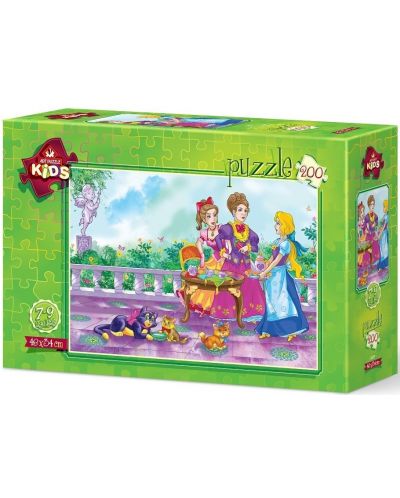 Puzzle pentru copii Art Puzzle din 200 de piese - Prințesa Menajera - 1