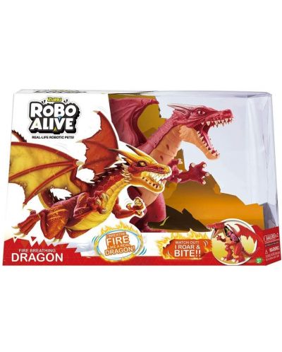 Jucarie pentru copii Zuru Robo Alive - Dragon Fire Breathing - 1