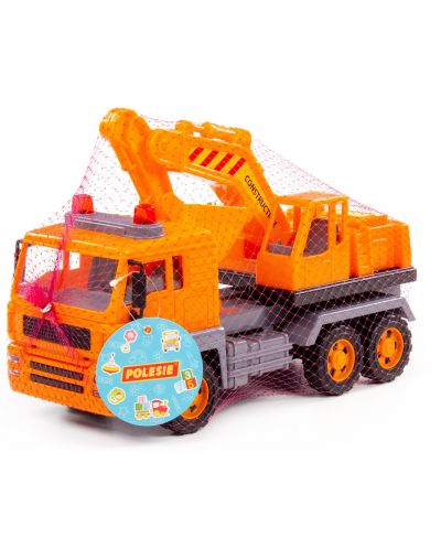 Jucărie pentru copii Polesie Toys - Camion cu buldozer - 2