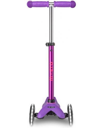 Trotinetă pentru copii  Micro - Mini Deluxe LED, Purple Pink - 3