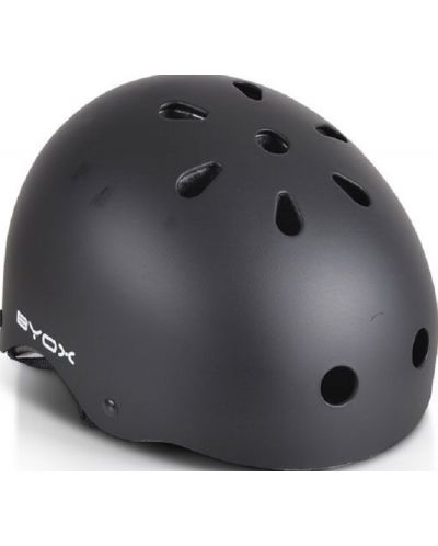 Casca de protectie pentru copii Byox - Skate Y09 (54-58 cm), Neagra - 2